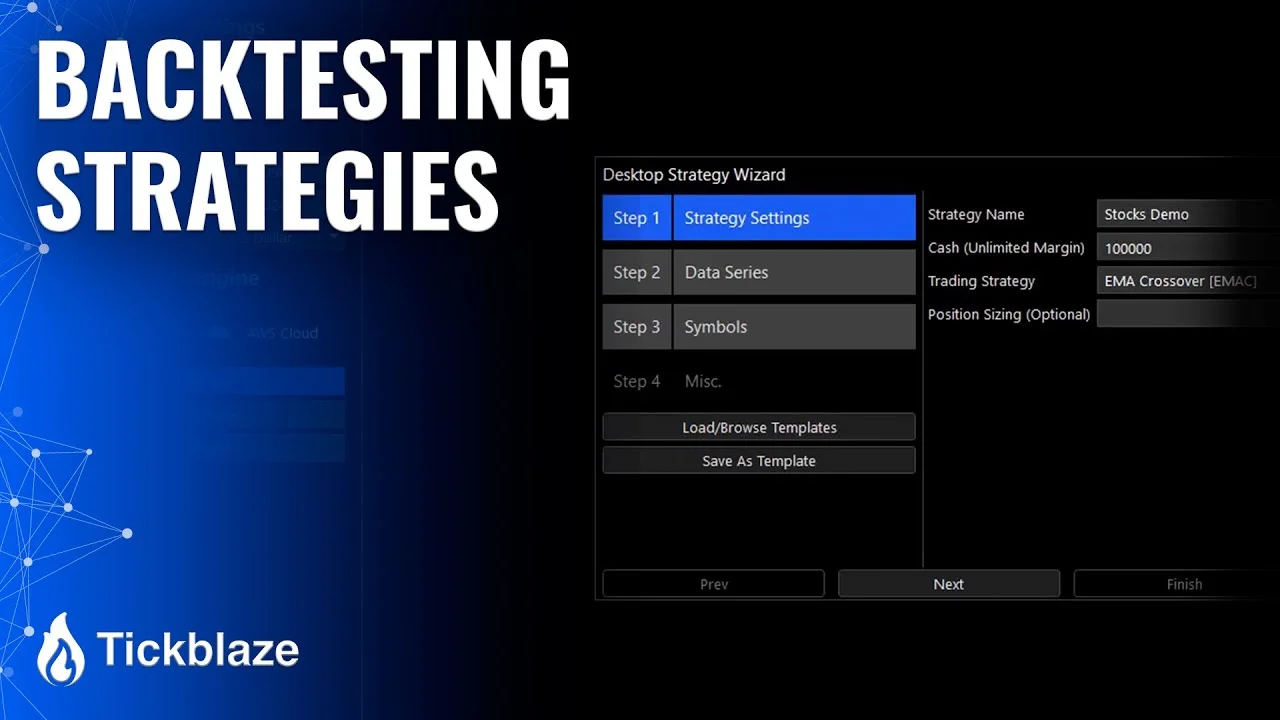Backtesting strategies
