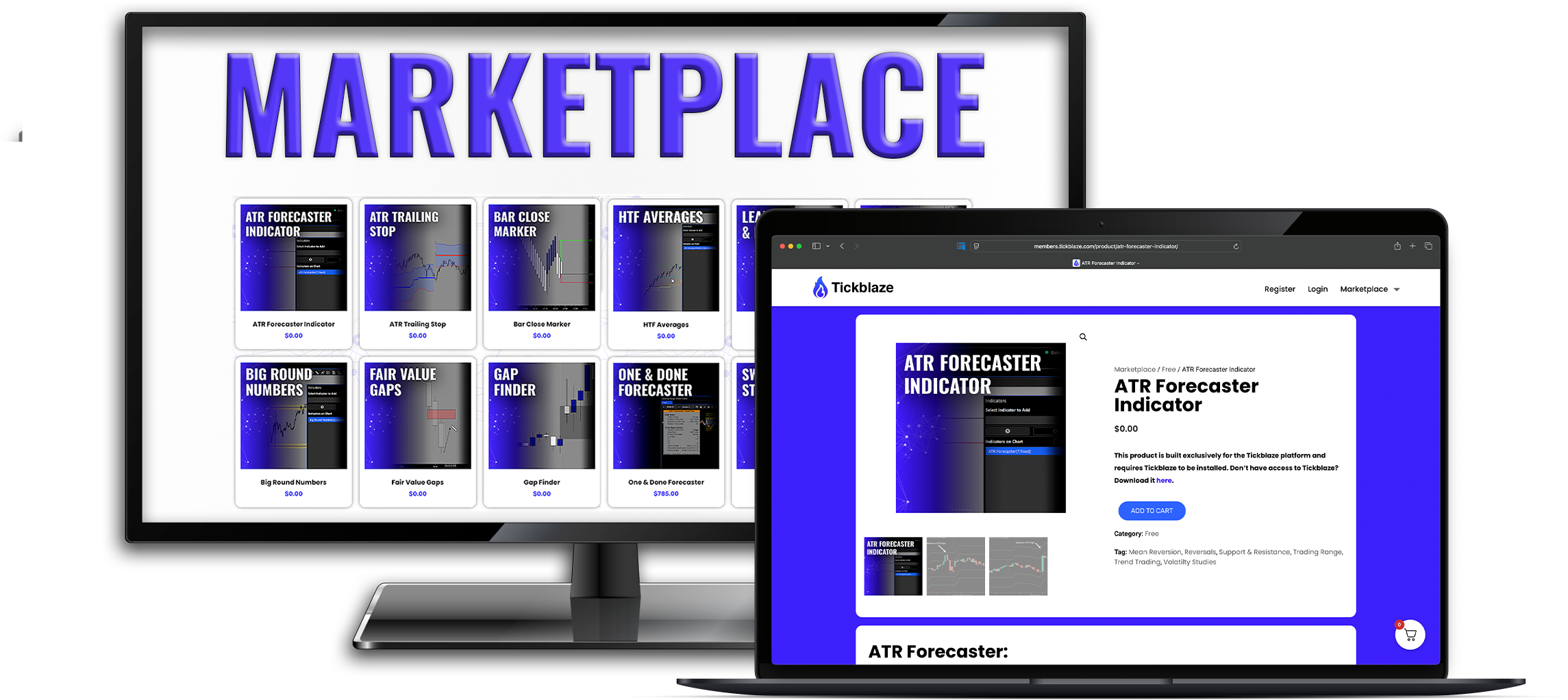 Tickblaze Marketplace logo