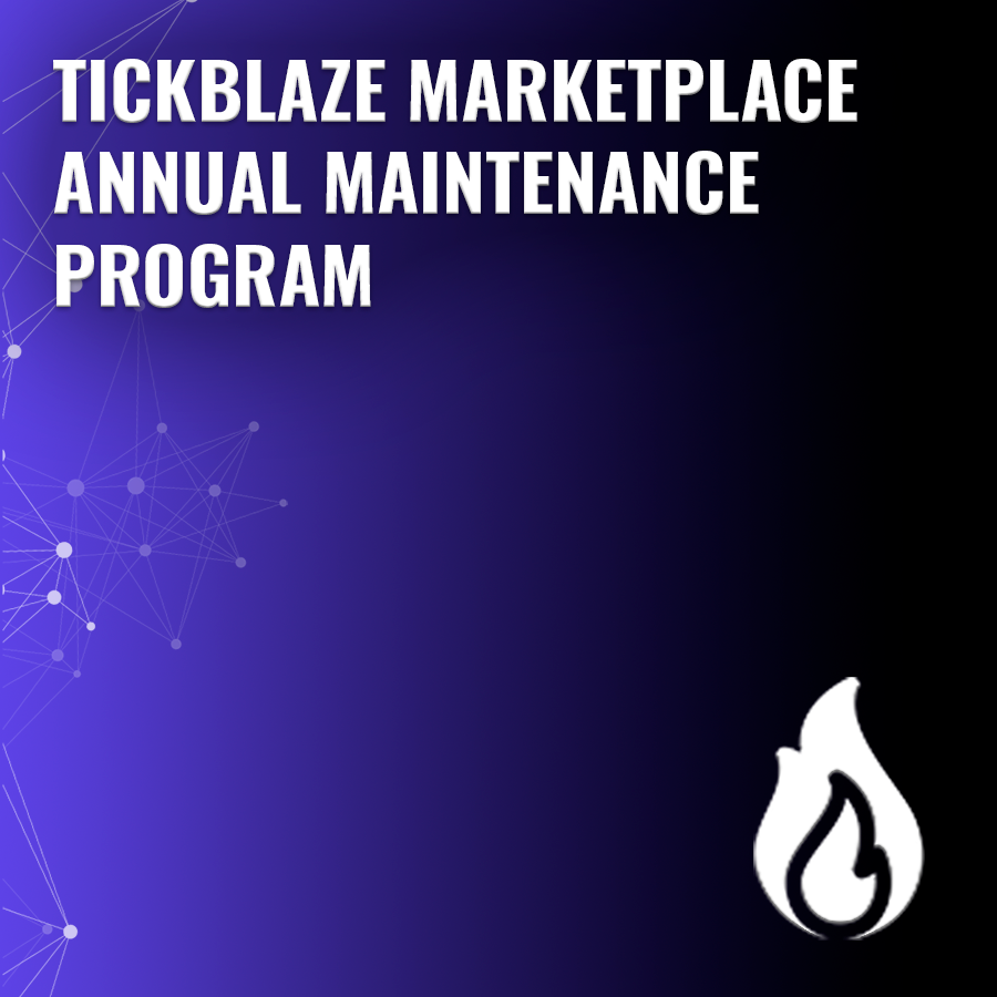 Tickblaze Marketplace Annual Maintenance Program