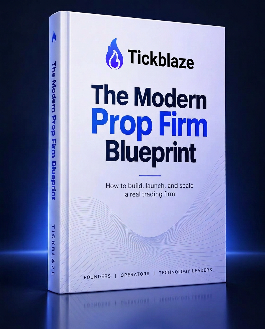 The Modern Prop Firm Blueprint e-book cover
